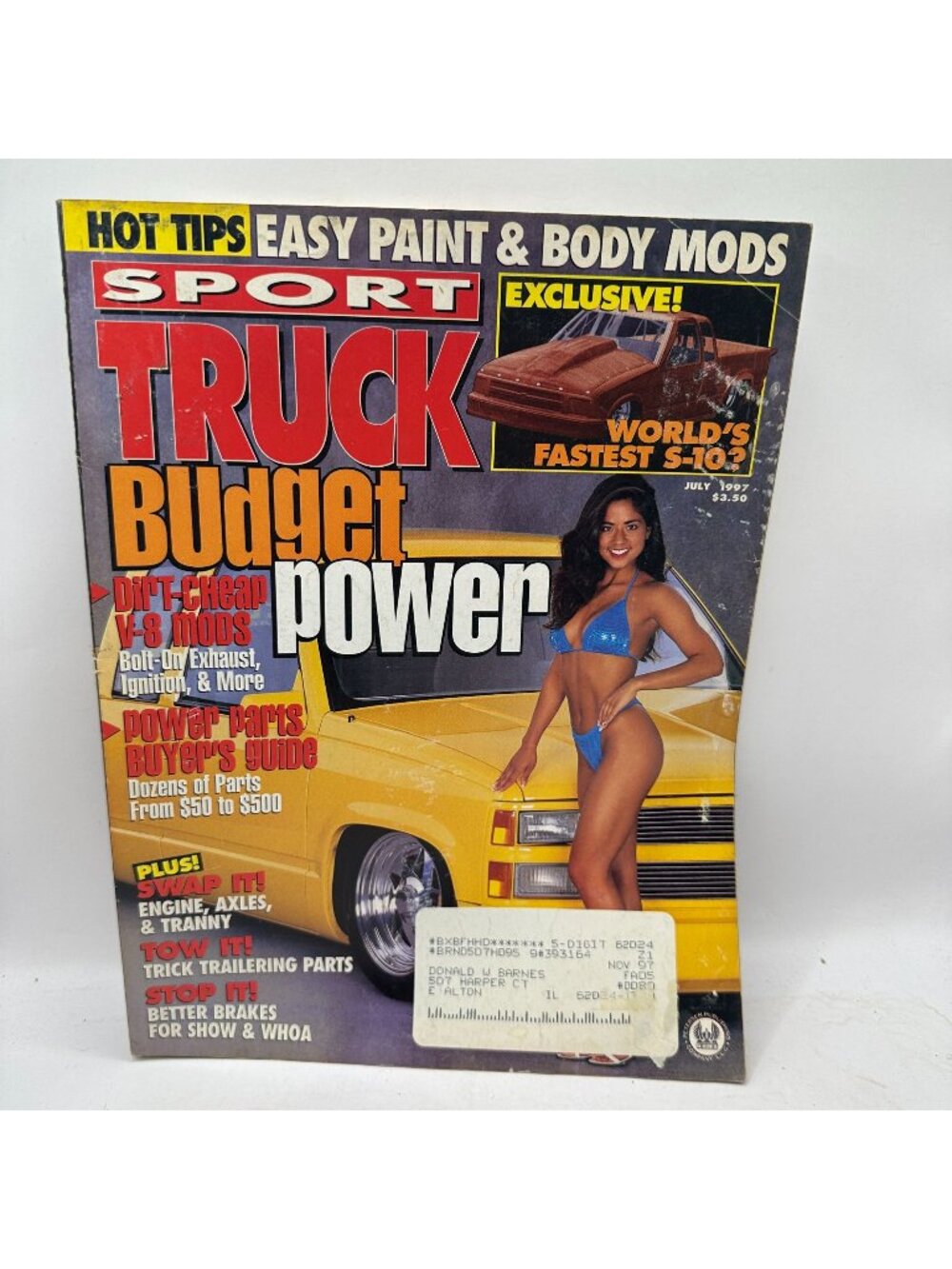 Sport Truck Magazine July 1997 Automotive Pre-Owned